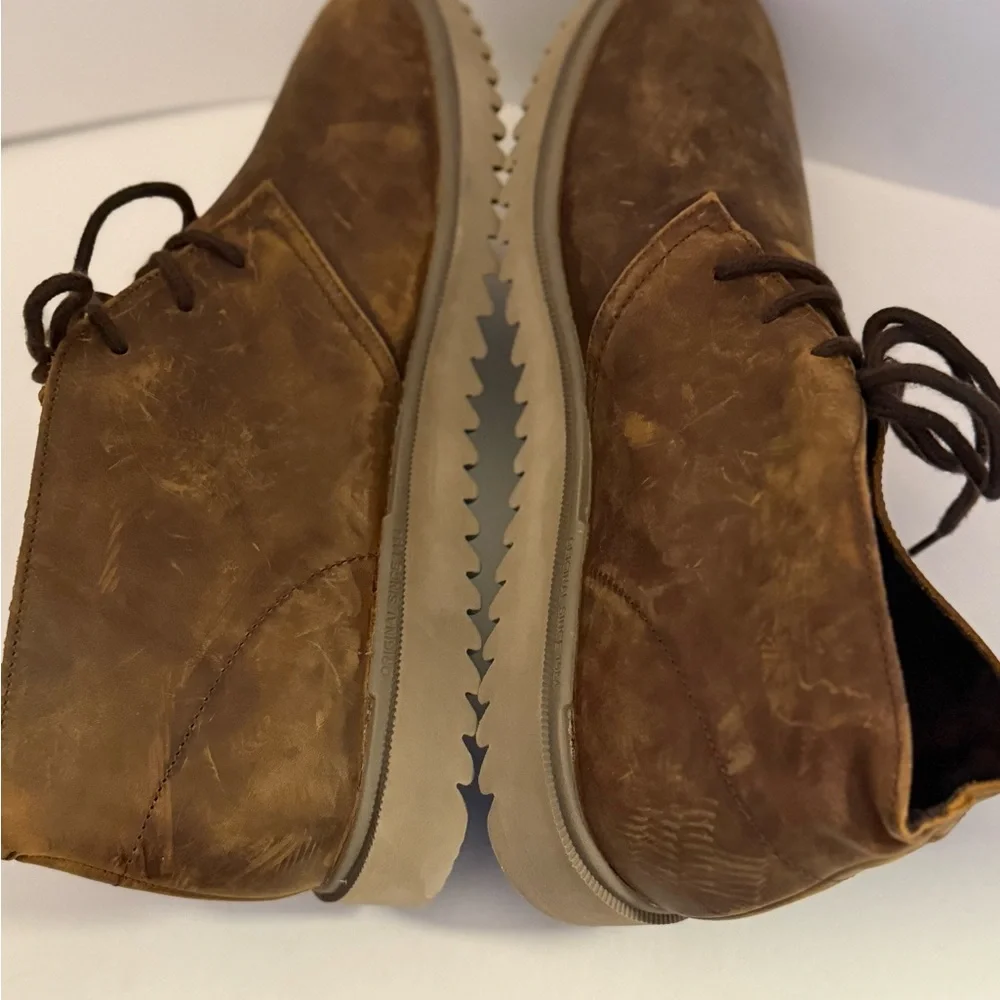 Reef Leucadian Brown Leather Chukka Boots Men’s 13